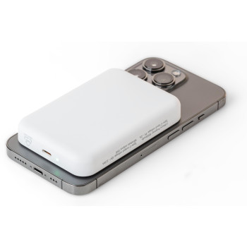 Powerbank wireless in ABS riciclato Miren