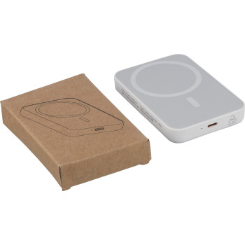 Powerbank wireless in ABS riciclato Miren