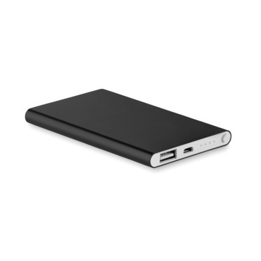 POWERFLAT - Power bank in alluminio da 400