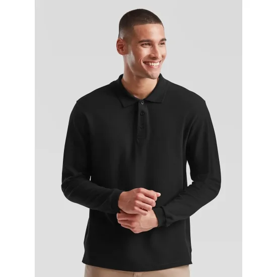 Premium Long Sleeve Polo