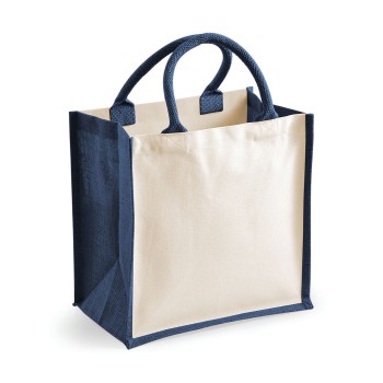PRINTER'S MIDI JUTE BAG 100%J