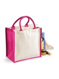 PRINTER'S MIDI JUTE BAG 100%J