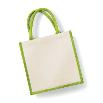 Printers Midi Jute Tote