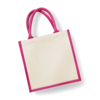 Printers Midi Jute Tote