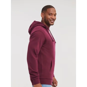 Pure Organic High Collar Hooded Sweat
