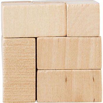 Puzzle Cubo in legno Amber