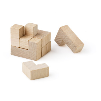 Puzzle Cubo in legno Amber