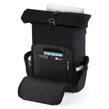 Q-Tech Charge Roll-Top Backpack