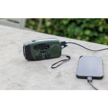 Radio d'emergenza Solan | Riciclata