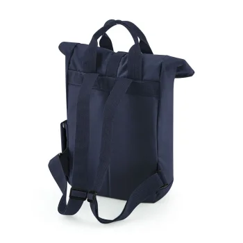 Recycled Mini Twin Handle Roll-Top Backpack