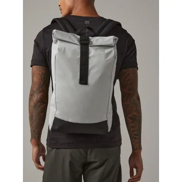 Reflective Roll-Top Backpack