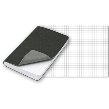 REFLEXA blocco f.to 12,5x20,3, a quadretti 224 pg. in vivella bicolore. Astuccio di confezione.