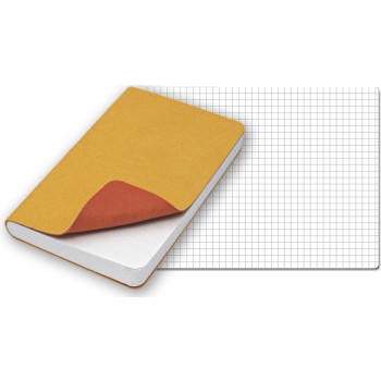REFLEXA blocco f.to 12,5x20,3, a quadretti 224 pg. in vivella bicolore. Astuccio di confezione.