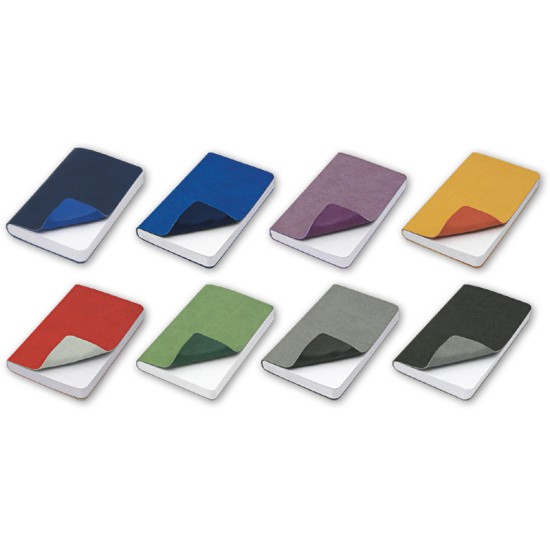 REFLEXA blocco f.to 12,5x20,3, a quadretti 224 pg. in vivella bicolore. Astuccio di confezione.