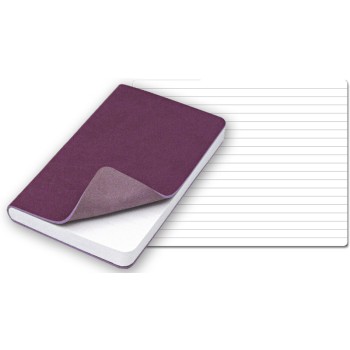 REFLEXA blocco f.to 9x14, a righe, 224 pg. in vivella bicolore. Astuccio di confezione.