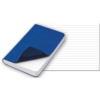 REFLEXA blocco f.to 9x14, a righe, 224 pg. in vivella bicolore. Astuccio di confezione.