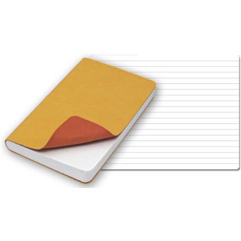 REFLEXA blocco f.to 9x14, a righe, 224 pg. in vivella bicolore. Astuccio di confezione.