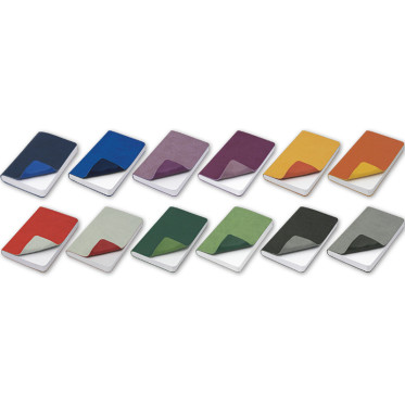 REFLEXA blocco f.to 9x14, neutro, 224 pg. in vivella bicolore. Astuccio di confezione.