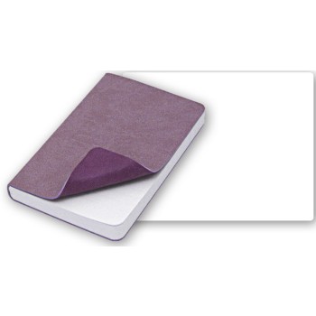 REFLEXA blocco f.to 9x14, neutro, 224 pg. in vivella bicolore. Astuccio di confezione.