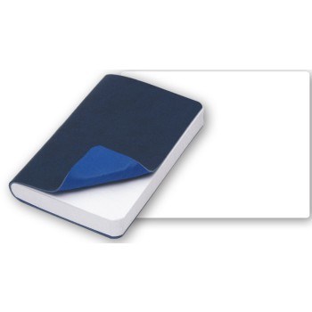 REFLEXA blocco f.to 9x14, neutro, 224 pg. in vivella bicolore. Astuccio di confezione.