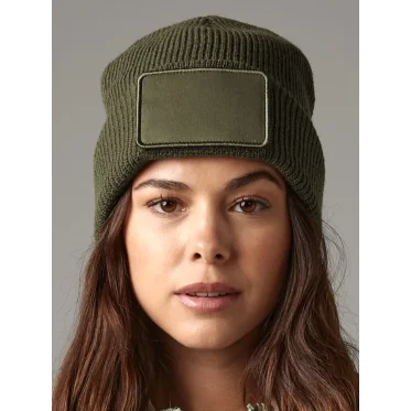 Removable Patch Thinsulate Beanie