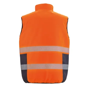 Reversible Soft Padded Safety Gilet