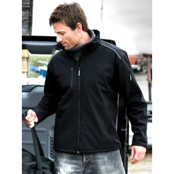 Ripstop softshell workwear jacket
