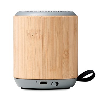 RUGLI - Speaker in bamboo senza fili 5.0