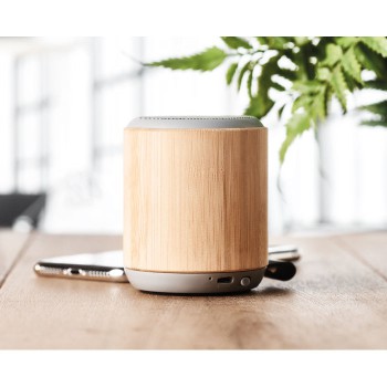 RUGLI - Speaker in bamboo senza fili 5.0