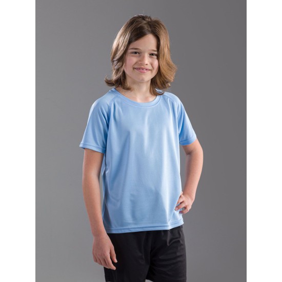 Run T Kids 100%P RAGLAN