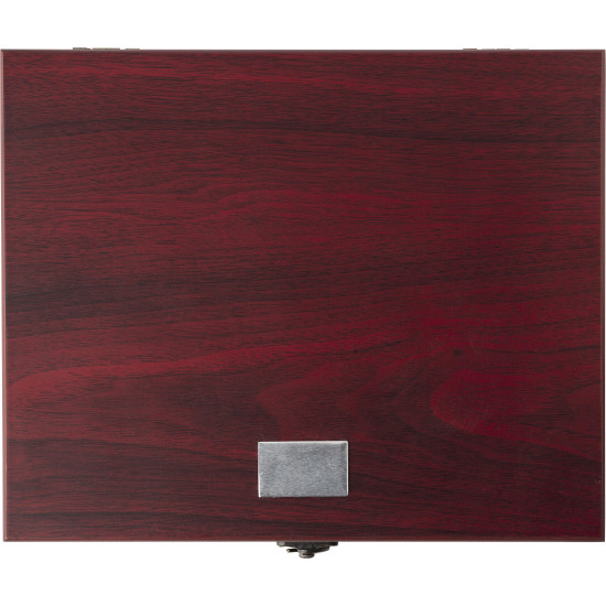 Set da vino, 9 accessori in acciaio inox Emil