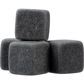 Set di 4 cubetti in pietra naturale riutilizzabili Jens