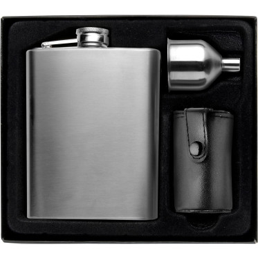 Set Fiaschetta in acciaio inox Brittany