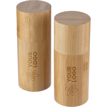 Set macina sale & pepe in bambù Christine