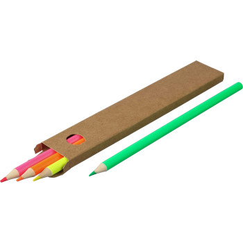 Set matite evidenziatori in legno Kaden