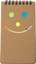 Set memo a spirale smile Kim