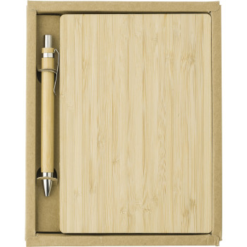 Set scrittura, composta da taccuino e penna a sfera Jo