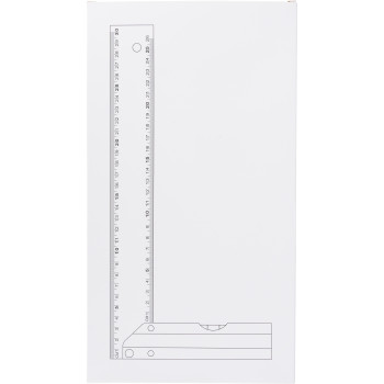 Set squadra alluminio con livella Camila