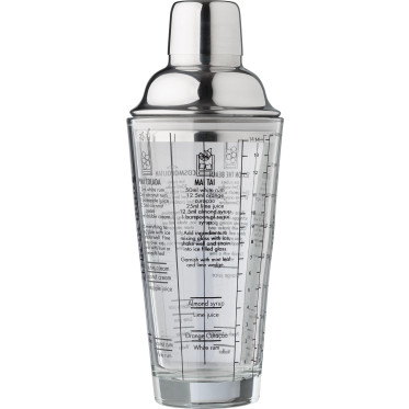 Shaker per cocktail in vetro capacità 750 m Adela