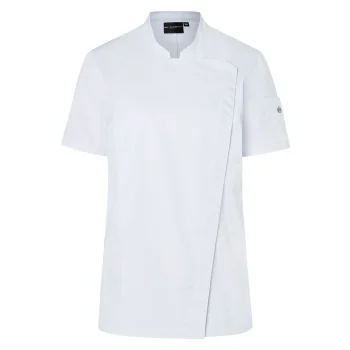 Short-Sleeve Ladies' Chef Jacket Modern-Look