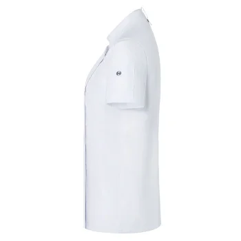 Short-Sleeve Ladies' Chef Jacket Modern-Look