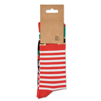 SOC LARGE - Coppia di calzini natalizie L