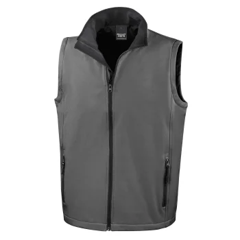 Softshell bodywarmer stampabile