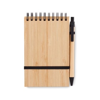 SONORABAM - Set quaderno A6 in bamboo