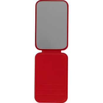 Specchietto in vetro con custodia in PU riciclato Mio