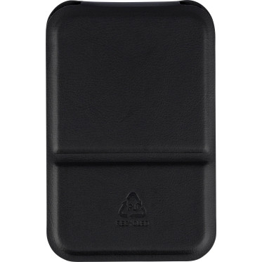 Specchietto in vetro con custodia in PU riciclato Mio