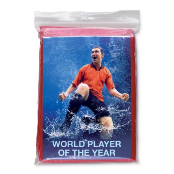 SPRINKLE - Poncho pieghevole in polybag