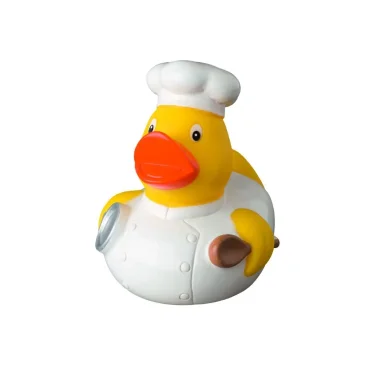 Squaky duck, chef