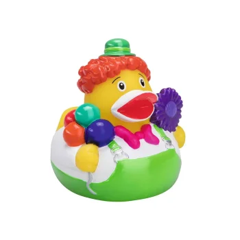 Squeaky duck, clown