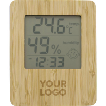 Stazione meteorologica in bamboo e ABS Piper